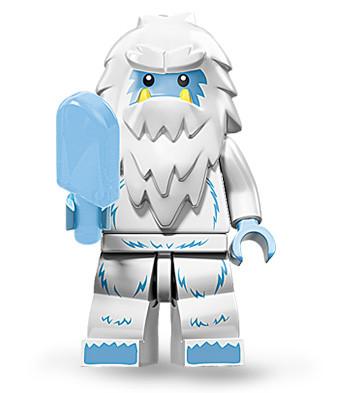 LEGO Minifigure-Yeti-Collectible Minifigures / Series 11-COL11-8-Creative Brick Builders
